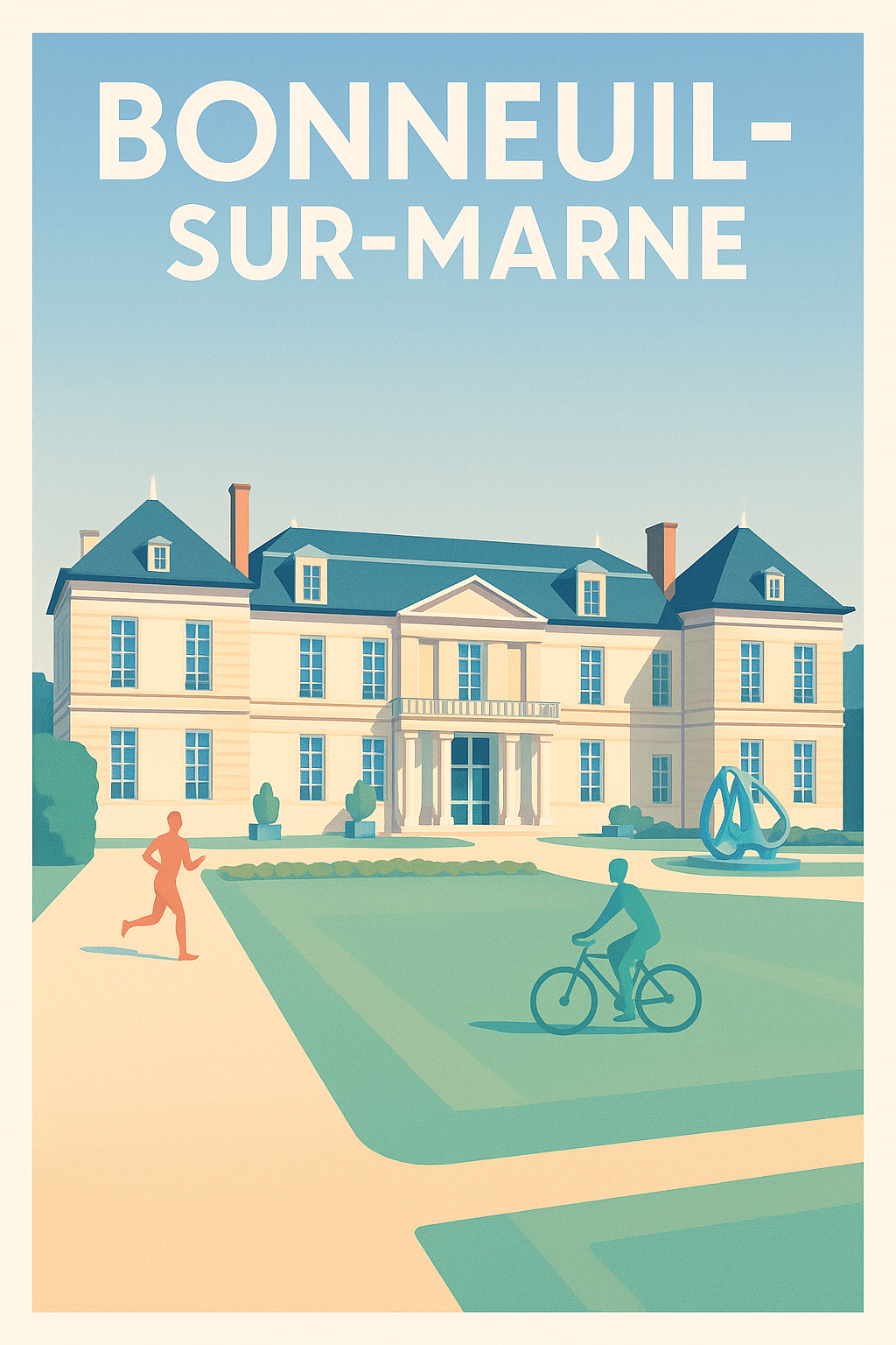 Affiche de Bonneuil-sur-Marne - L’élégance au cœur de la ville