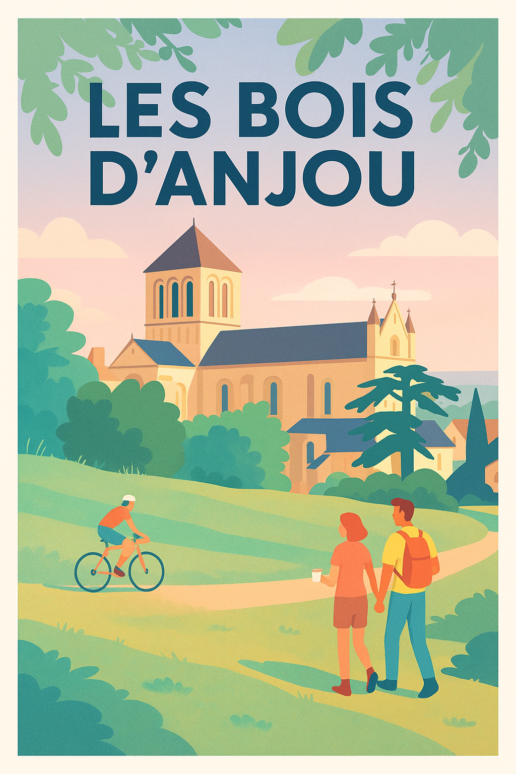 Affiche de Les Bois d'Anjou - Escapade bucolique et charme authentique