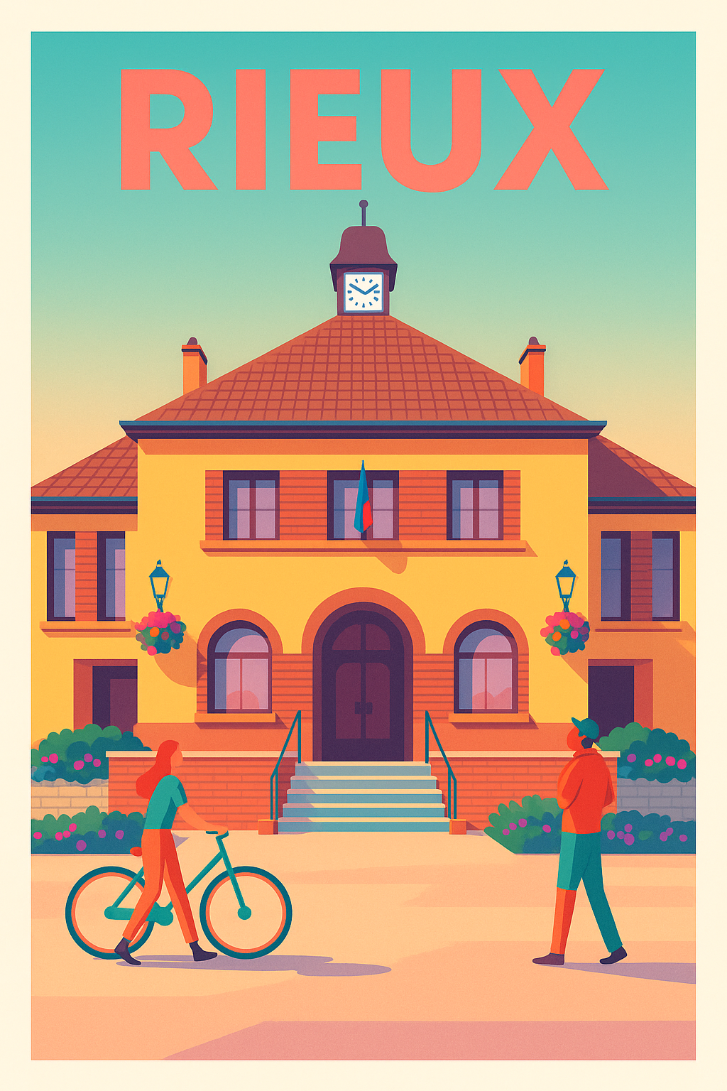 Affiche de Rieux - Charme et Sérénité au Cœur du Village