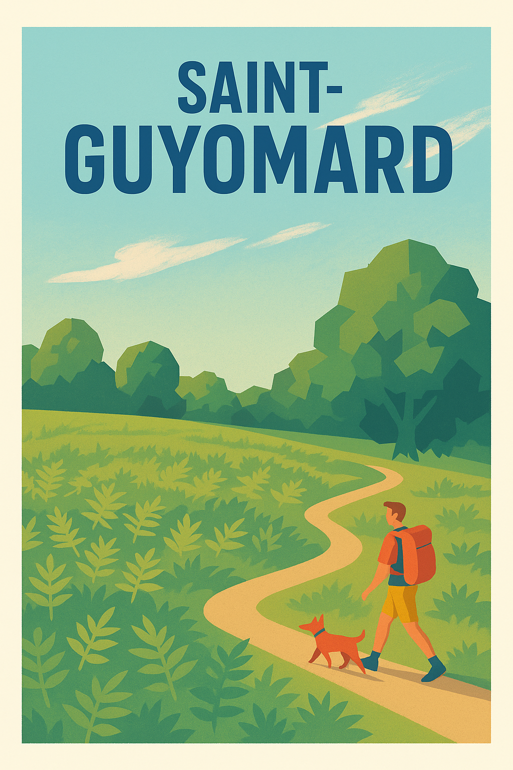 Affiche de Saint-Guyomard - Promenade bucolique en pleine nature