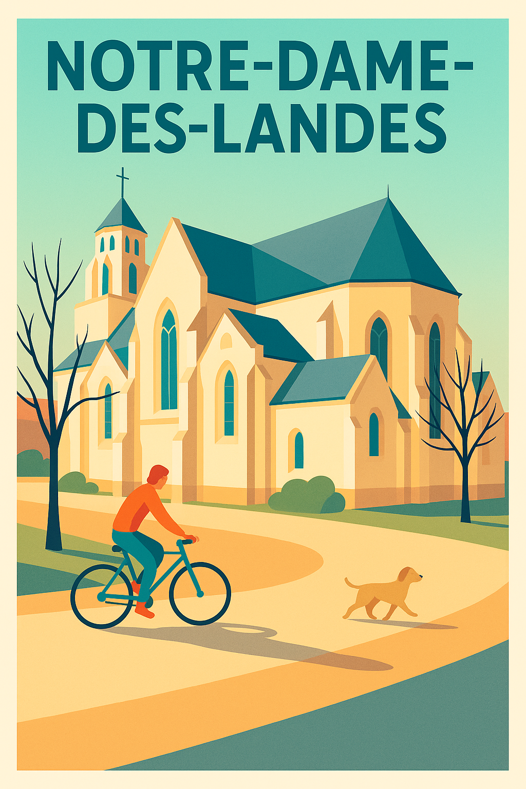 Affiche de Notre-Dame-des-Landes - Charme et sérénité au cœur du bocage