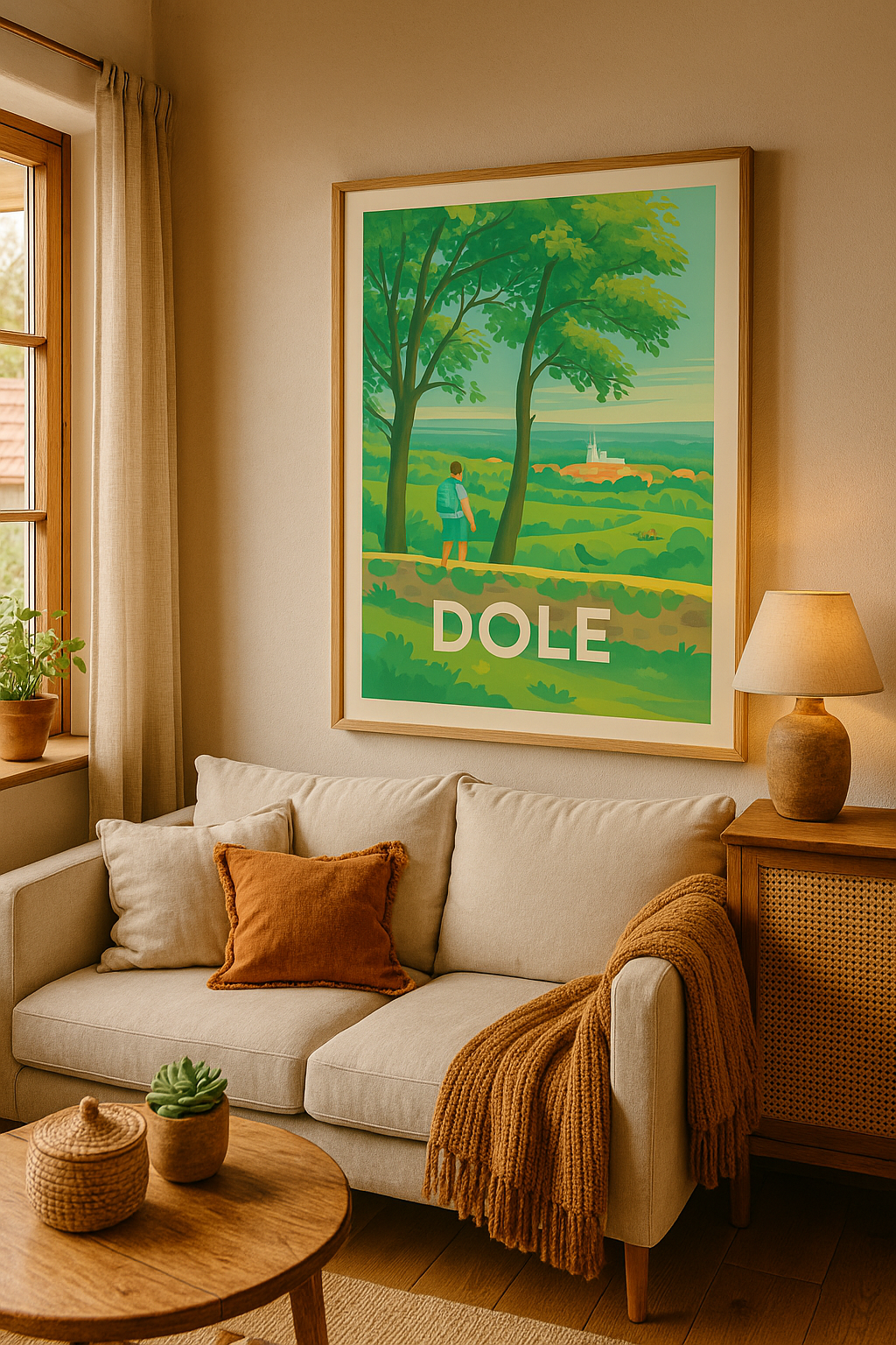 Mise en situation Affiche de Dole - Escapade nature et sérénité