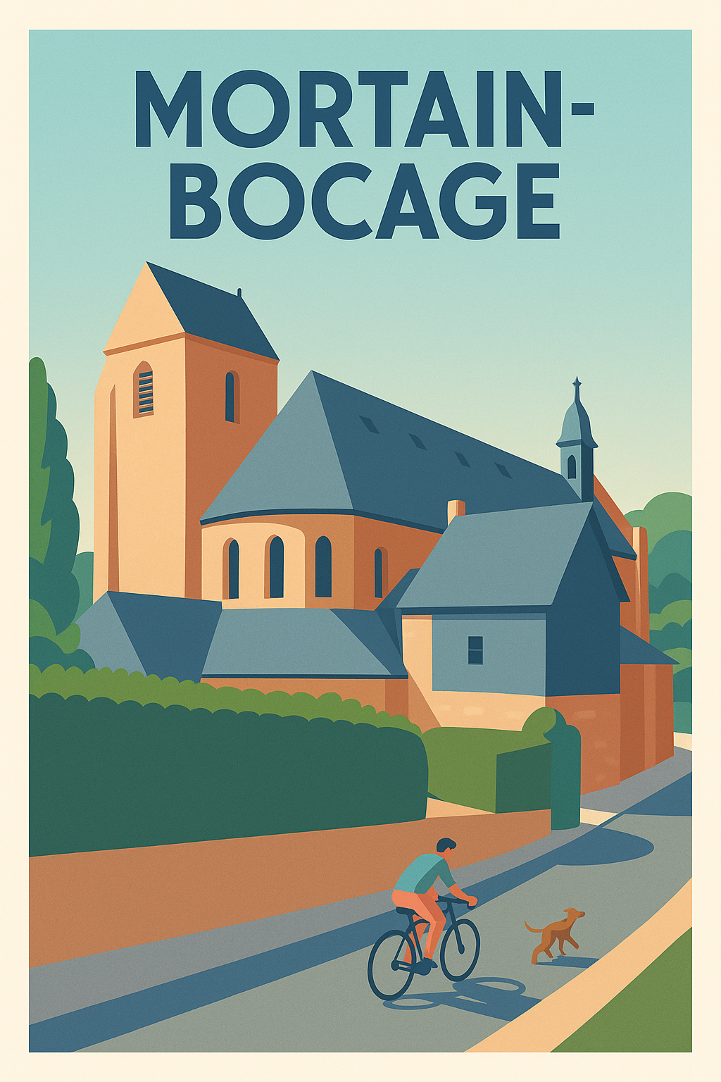 Affiche de Mortain-Bocage - Charmante balade normande