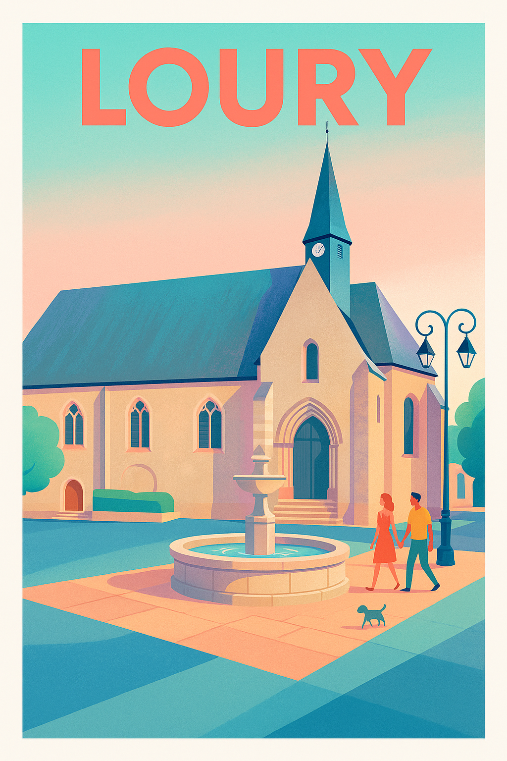 Affiche de Loury - Charme paisible au cœur du village