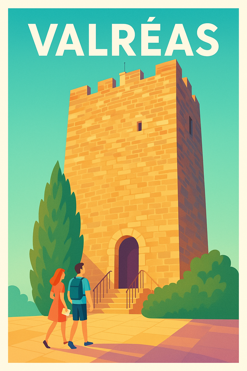 Affiche de Valréas - L'élégance historique au cœur de la cité