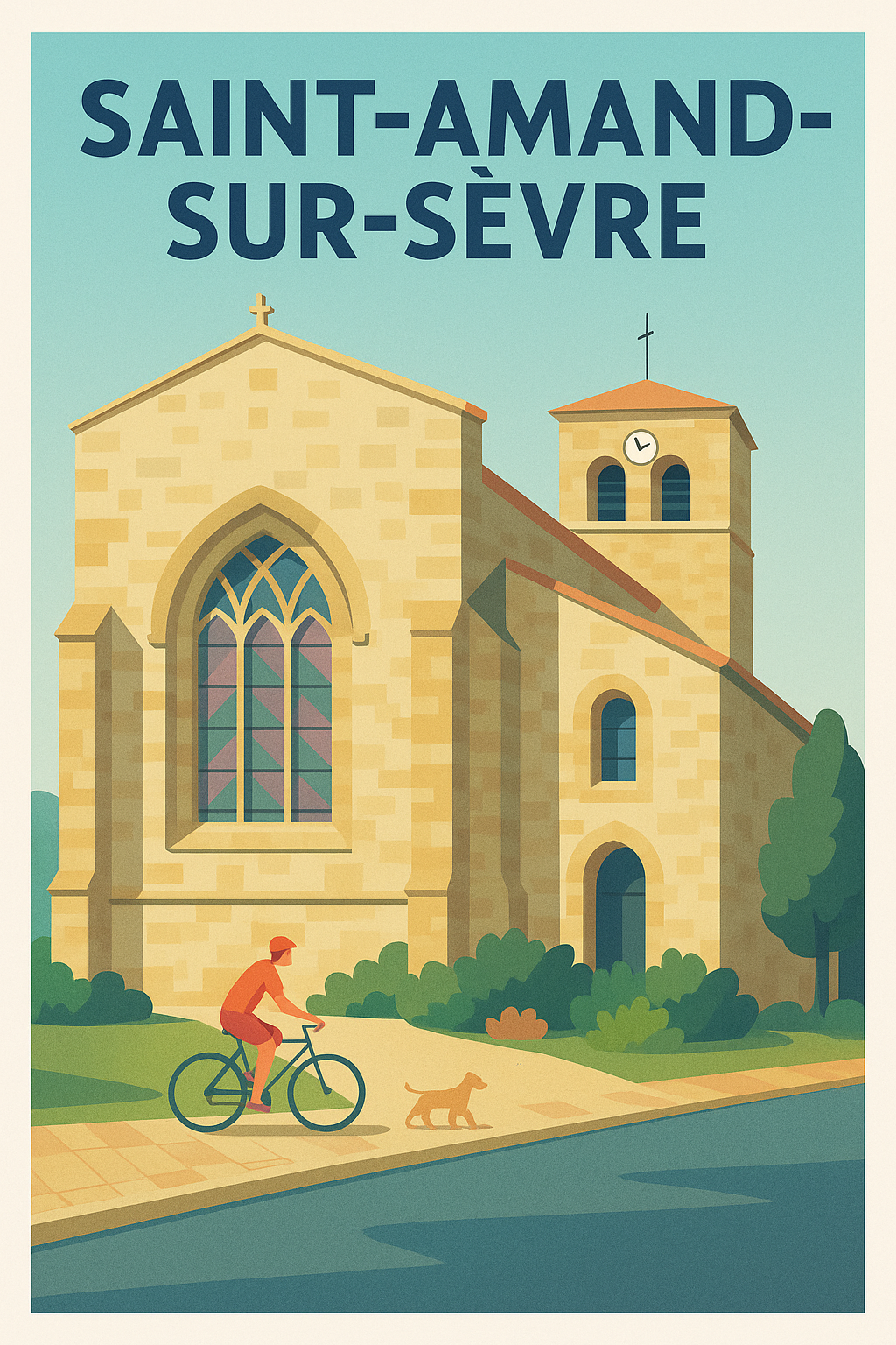 Affiche de Saint-Amand-sur-Sèvre - Charme et sérénité au cœur du bocage