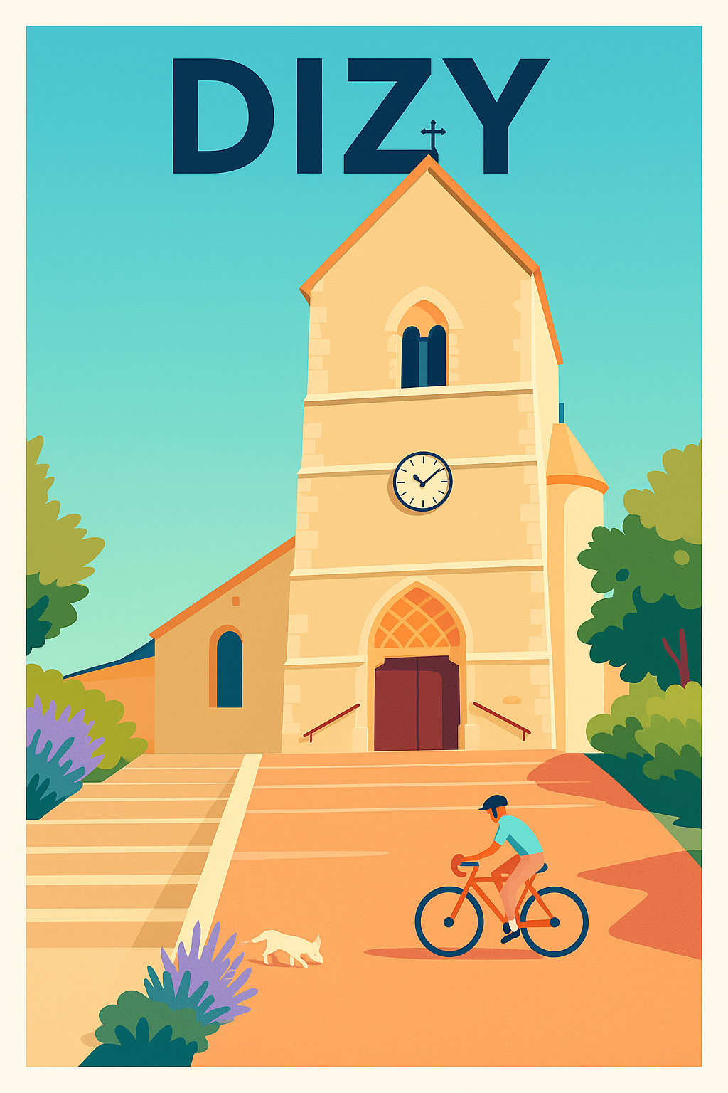 Affiche de Dizy - Charme intemporel et douceur de vivre