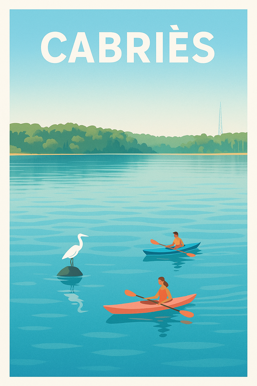 Affiche de Cabriès - Évasion et sérénité sur l'eau