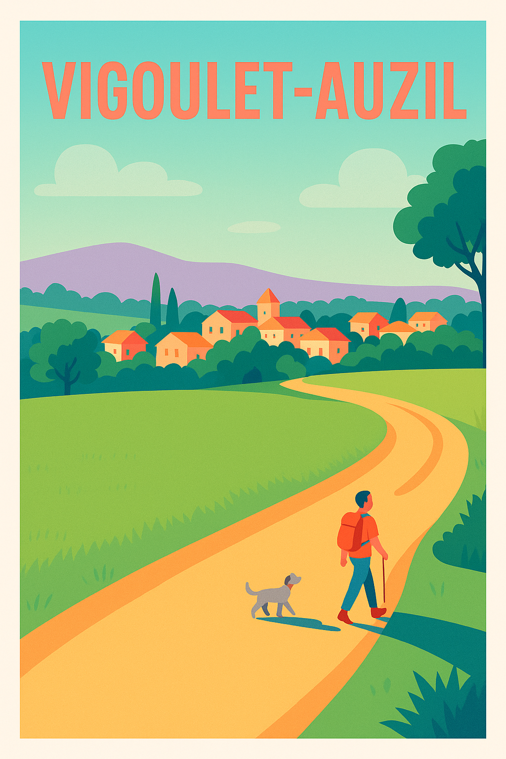 Affiche de Vigoulet-Auzil - L'escapade champêtre rêvée