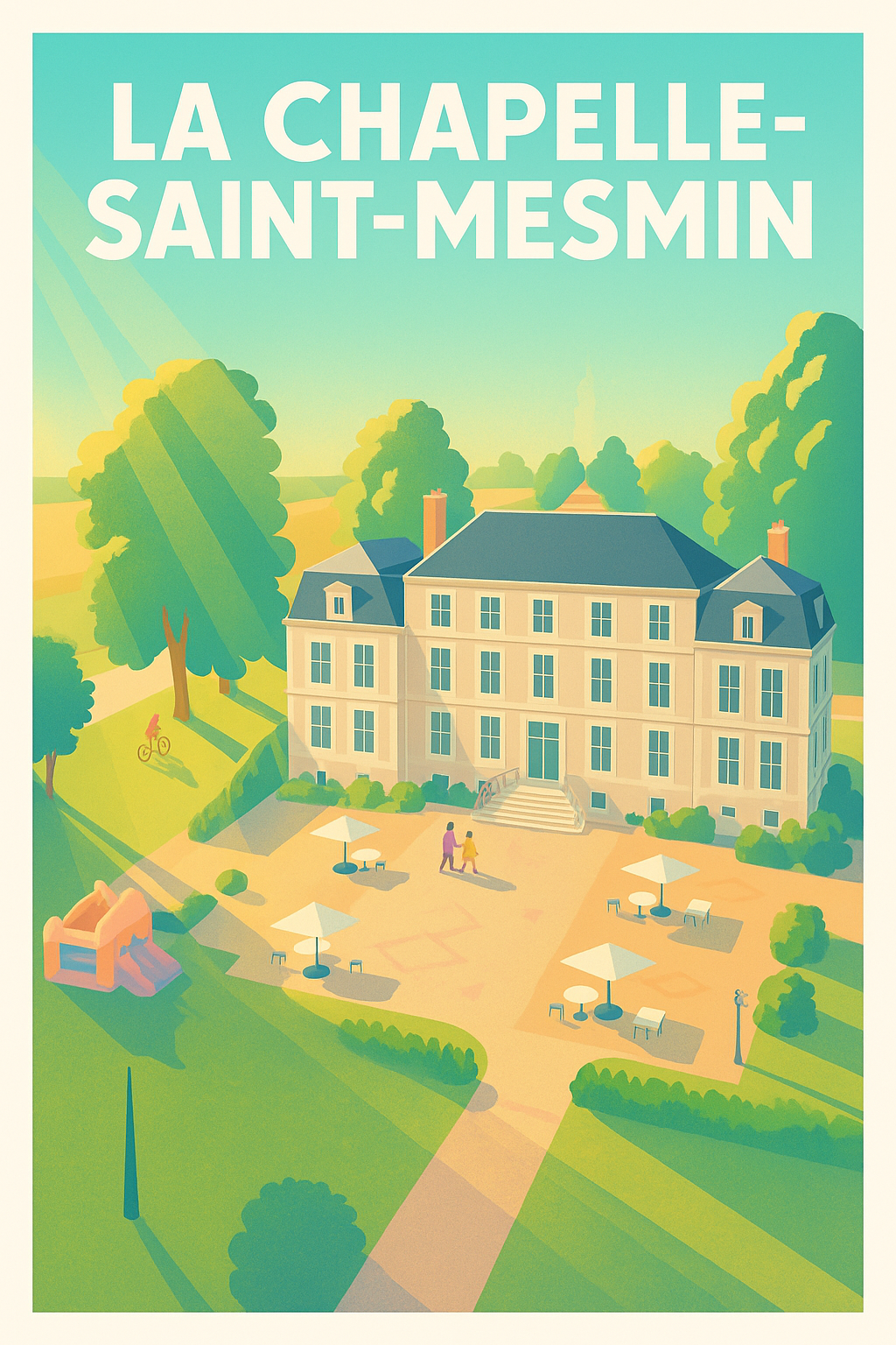 Affiche de La Chapelle-Saint-Mesmin - Charme et sérénité au cœur de la ville
