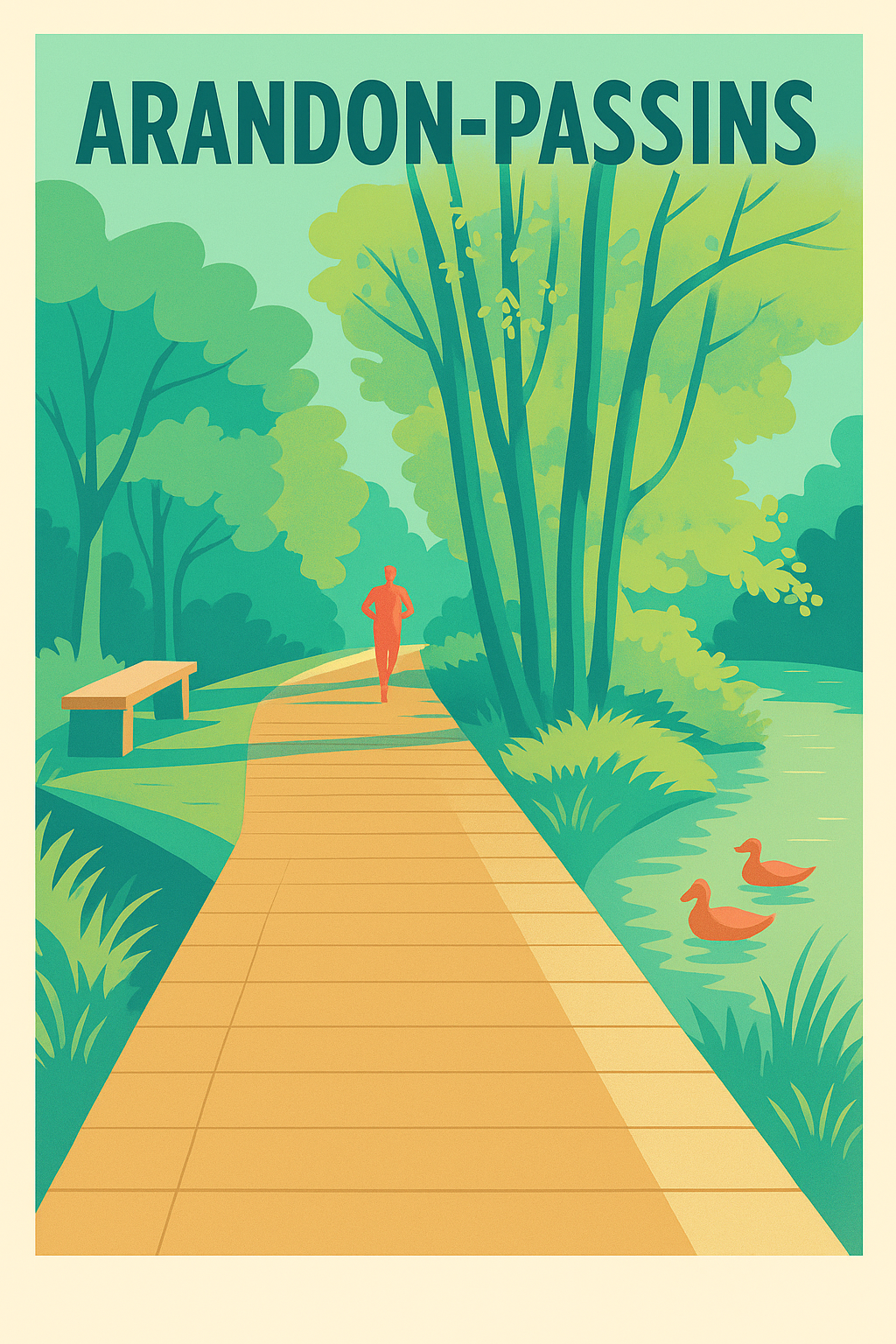 Affiche de Arandon-Passins - Échappée verte au fil de l'eau