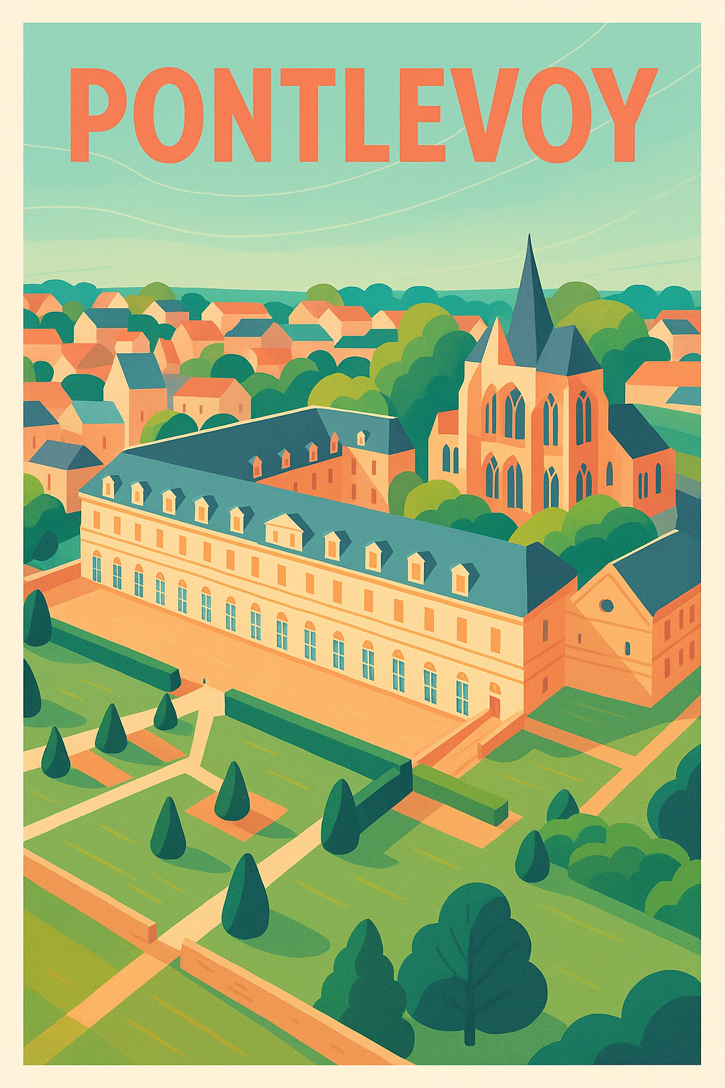 Affiche de Pontlevoy - Élégance et patrimoine au cœur de la vallée