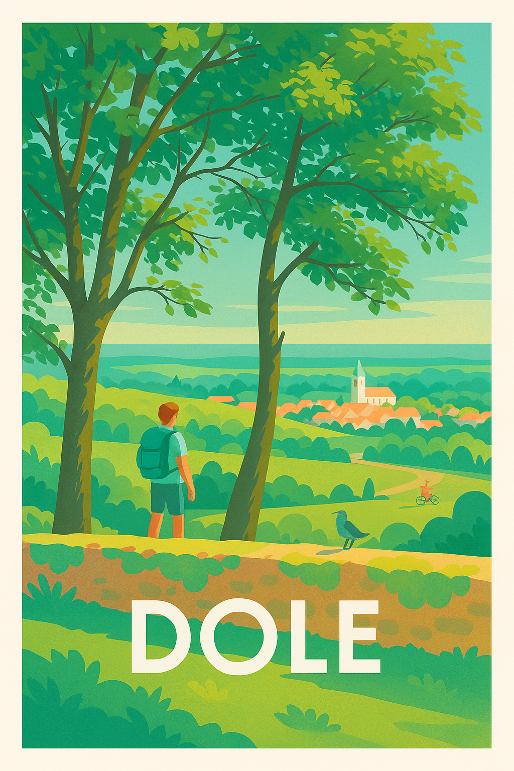 Affiche de Dole - Escapade nature et sérénité