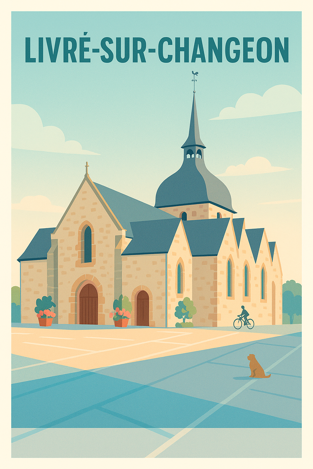 Affiche de Livré-sur-Changeon - Charme et tranquillité normande