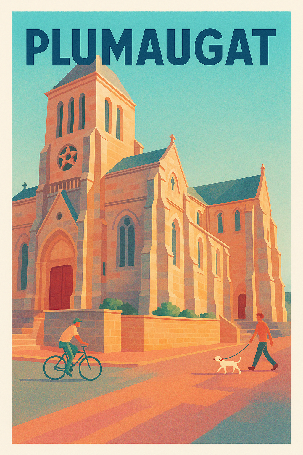 Affiche de Plumaugat - Harmonie et lumière en Bretagne