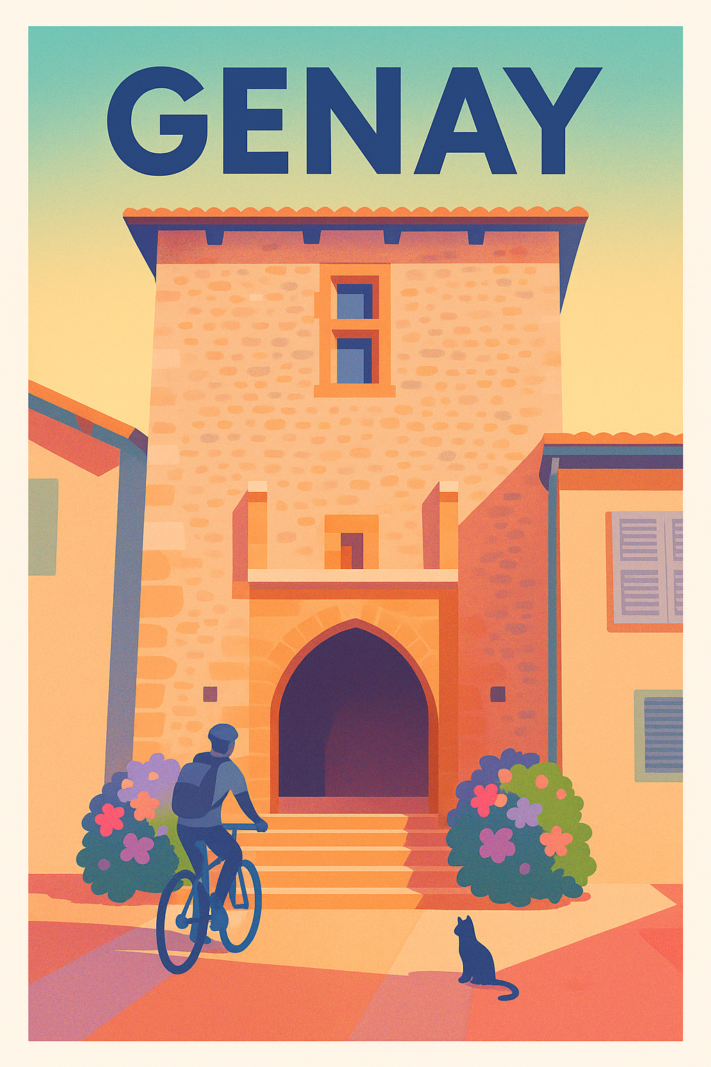 Affiche de Genay - Charme et sérénité au cœur de la ville