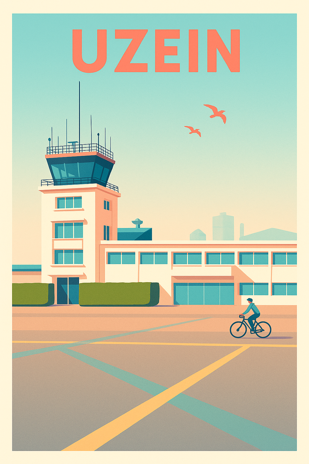 Affiche de Uzein - Escale paisible au cœur de l'aviation
