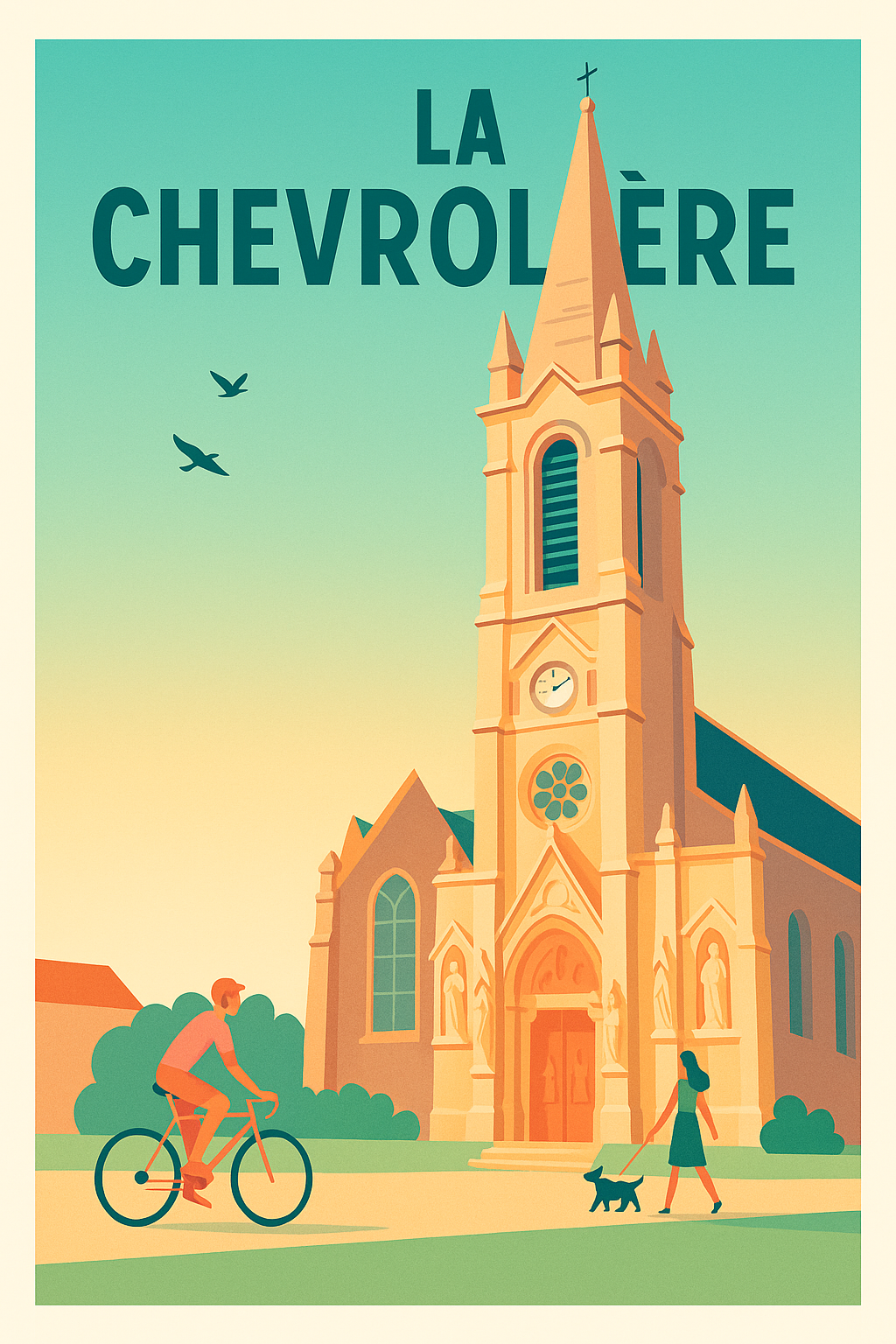 Affiche de La Chevrolière - Un coin de sérénité à découvrir