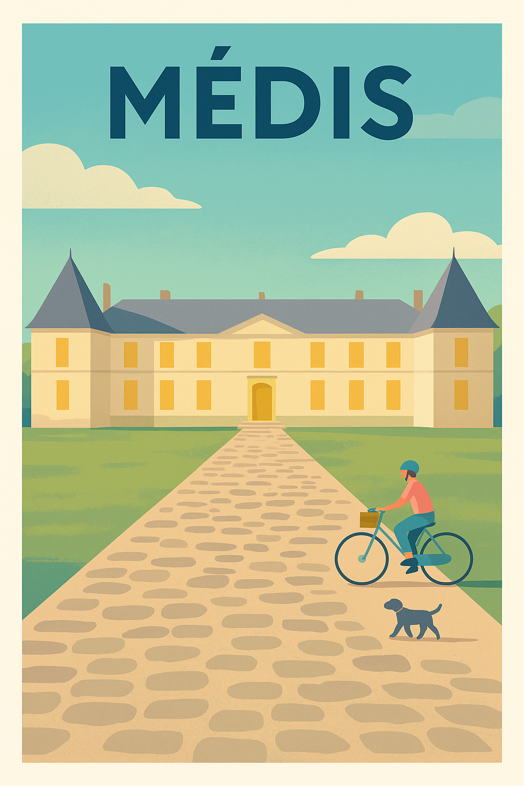 Affiche de Médis - Charme et sérénité en Nouvelle-Aquitaine