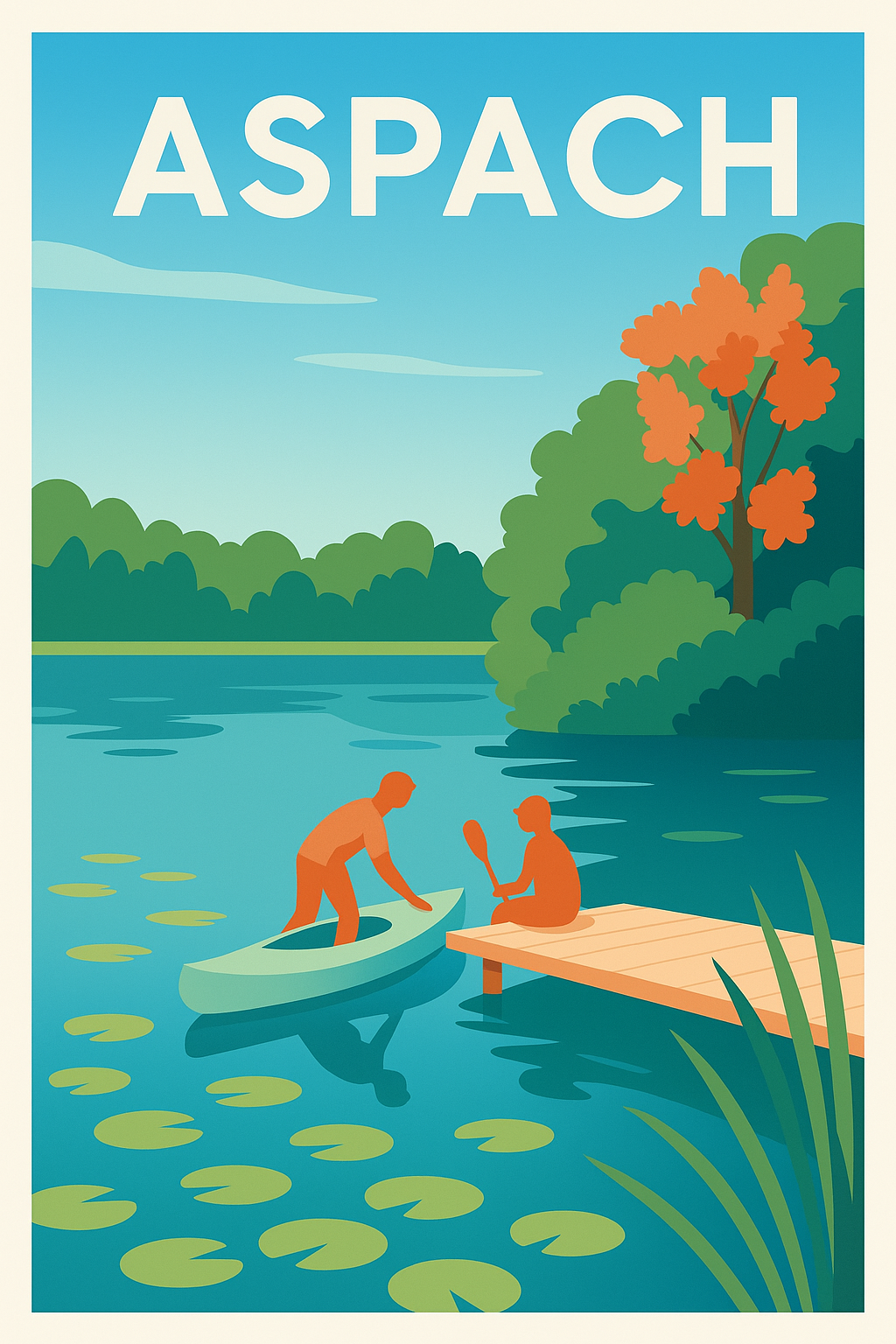 Affiche de Aspach - Évasion nature au fil de l'eau