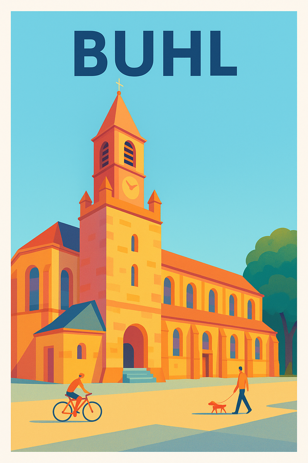 Affiche de Buhl - Charme et Sérénité au Cœur de la Ville