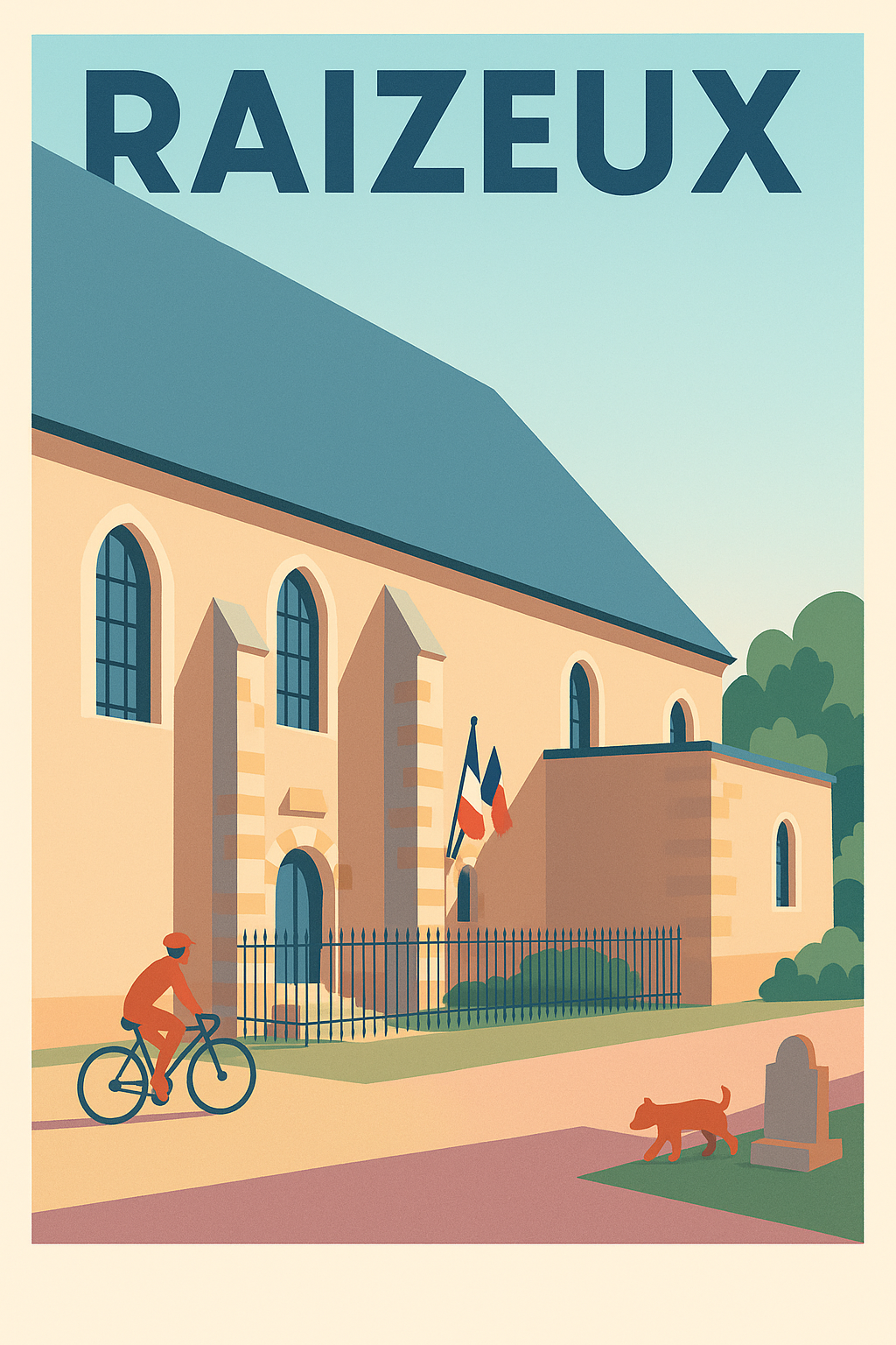 Affiche de Raizeux - Sérénité et charme authentique