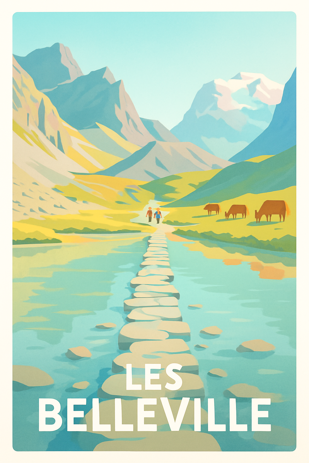 Affiche de Les Belleville - Évasion au cœur des montagnes