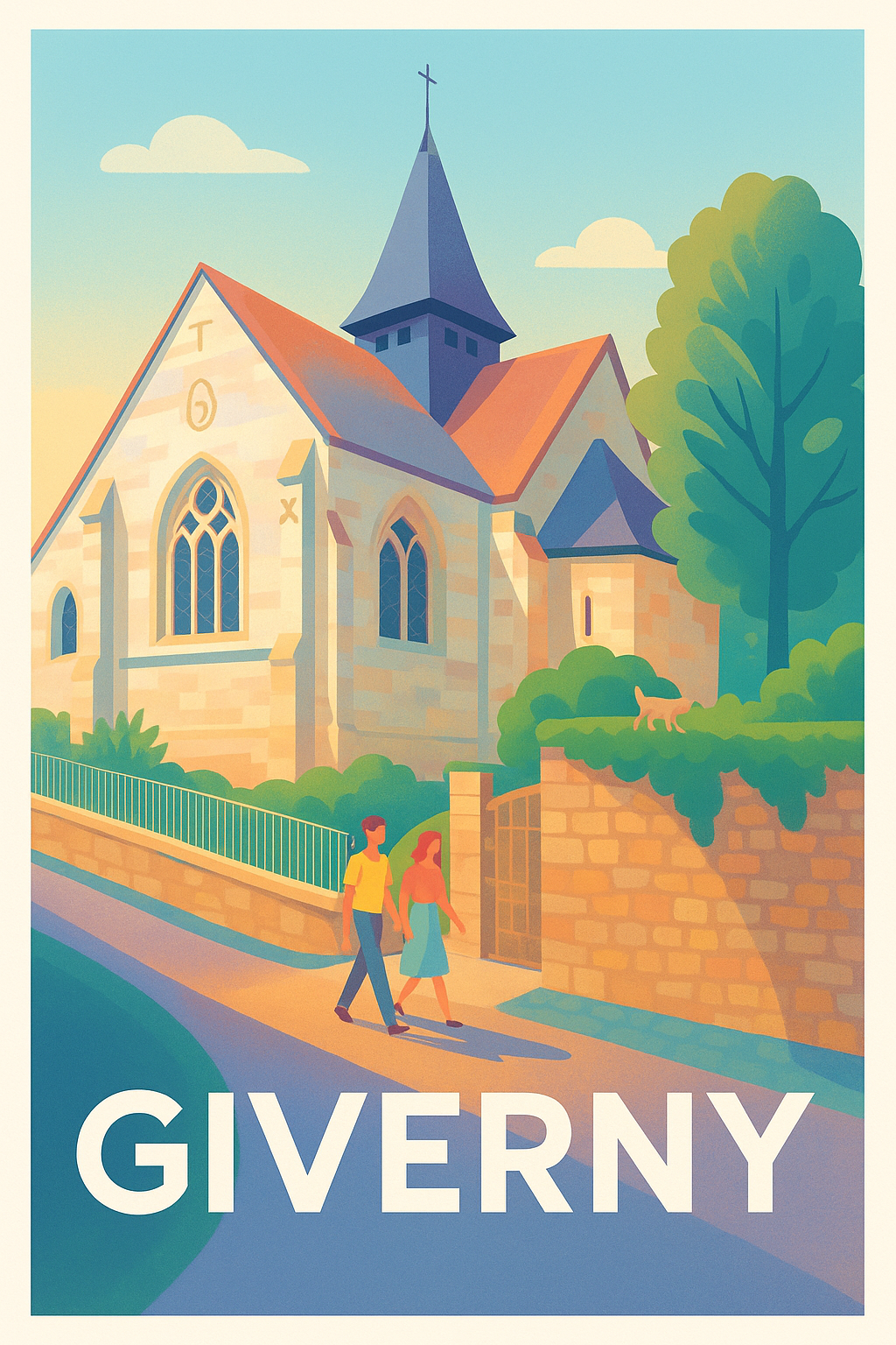 Affiche de Giverny - Charme et Sérénité à Deux Pas de Monet