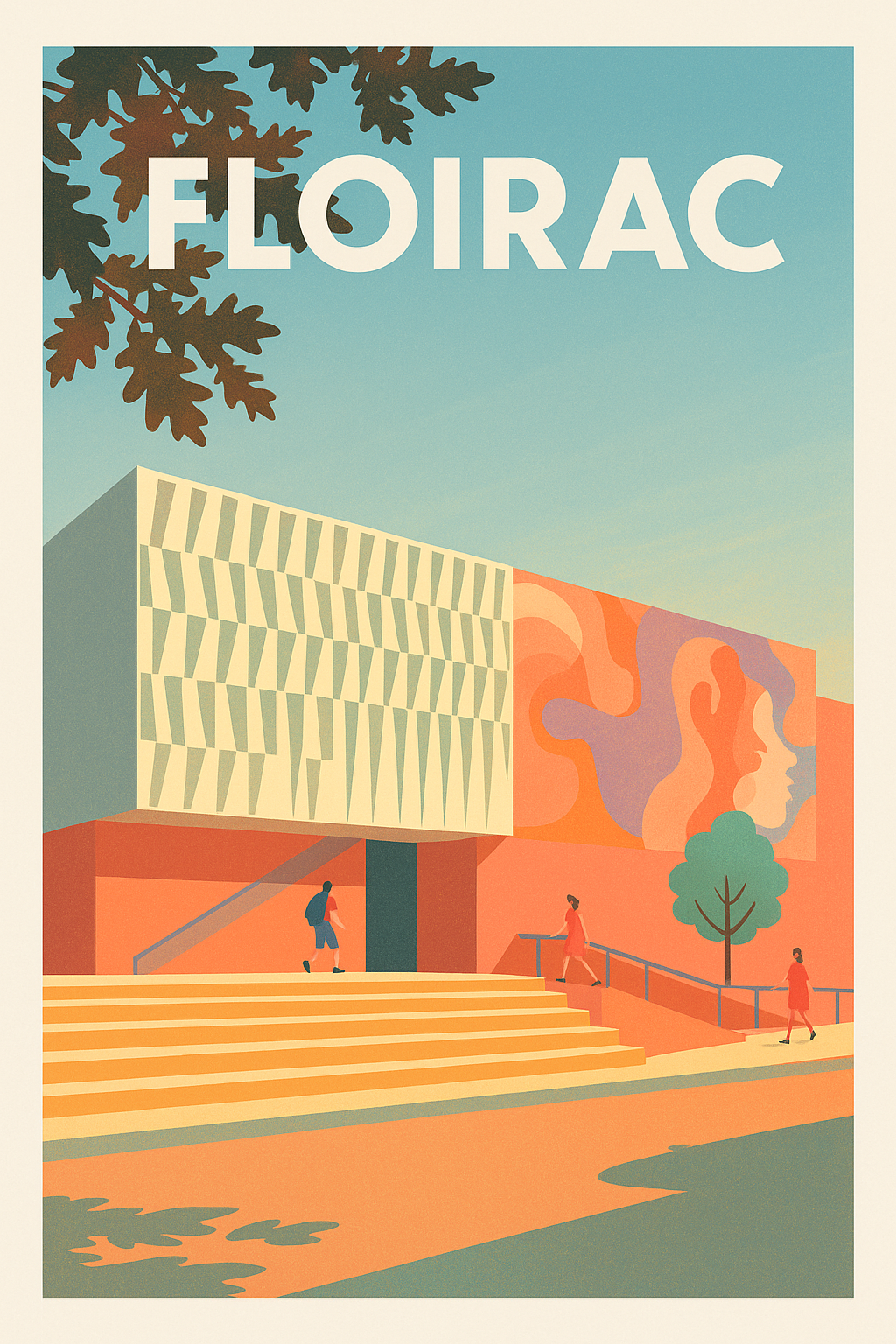 Affiche de Floirac - L'art et l'architecture au cœur de la ville