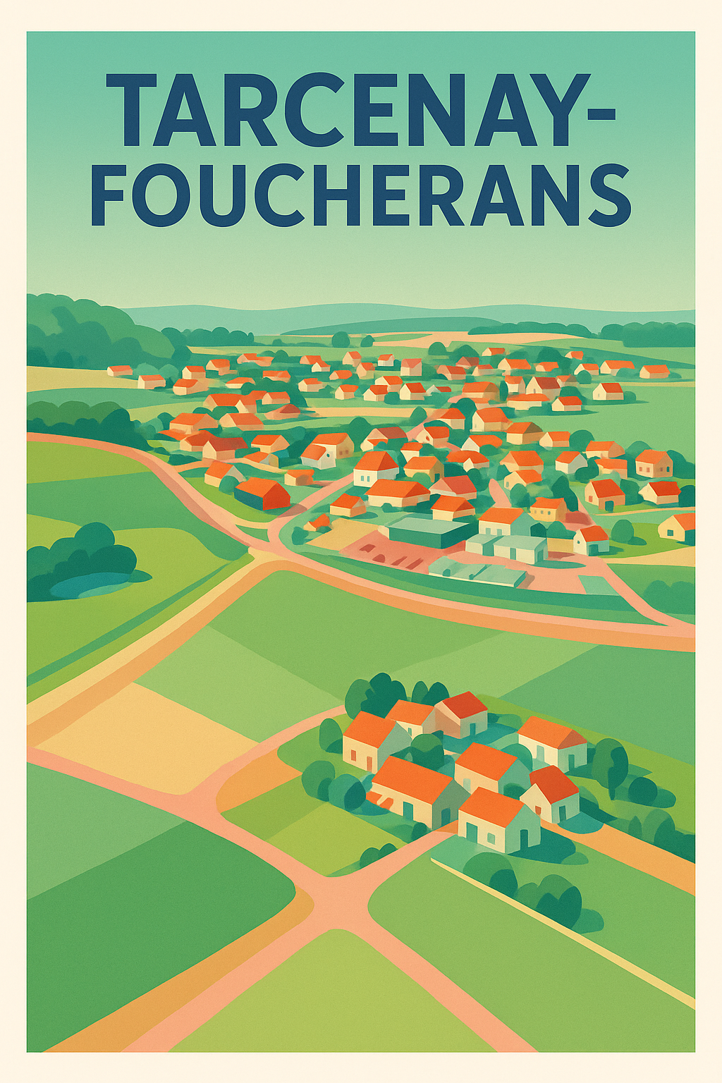 Affiche de Tarcenay-Foucherans - Le charme d'un village en pleine nature