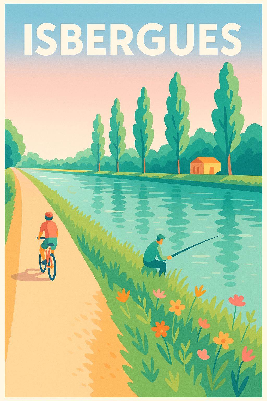 Affiche de Isbergues - Sérénité au fil de l'eau
