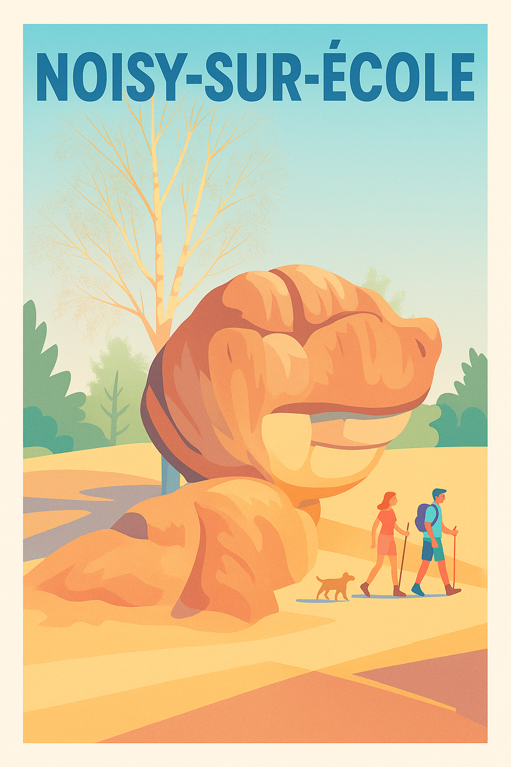 Affiche de Noisy-sur-École - L'Escapade Nature au Coeur de la Vallée