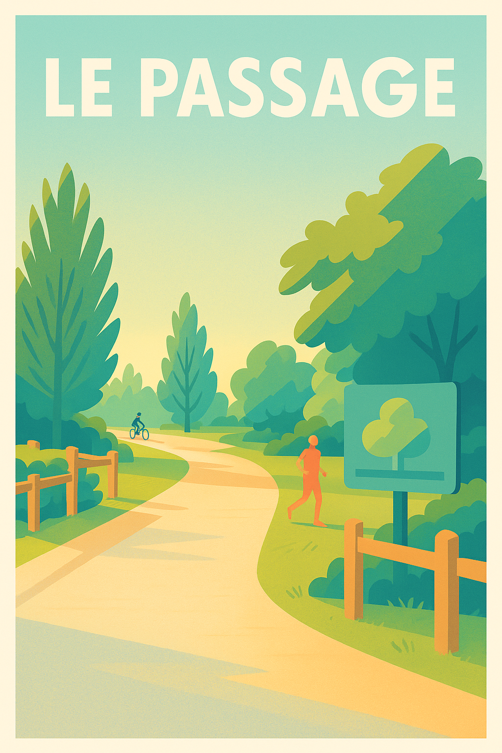 Affiche de Le Passage - Échappée verte et sérénité