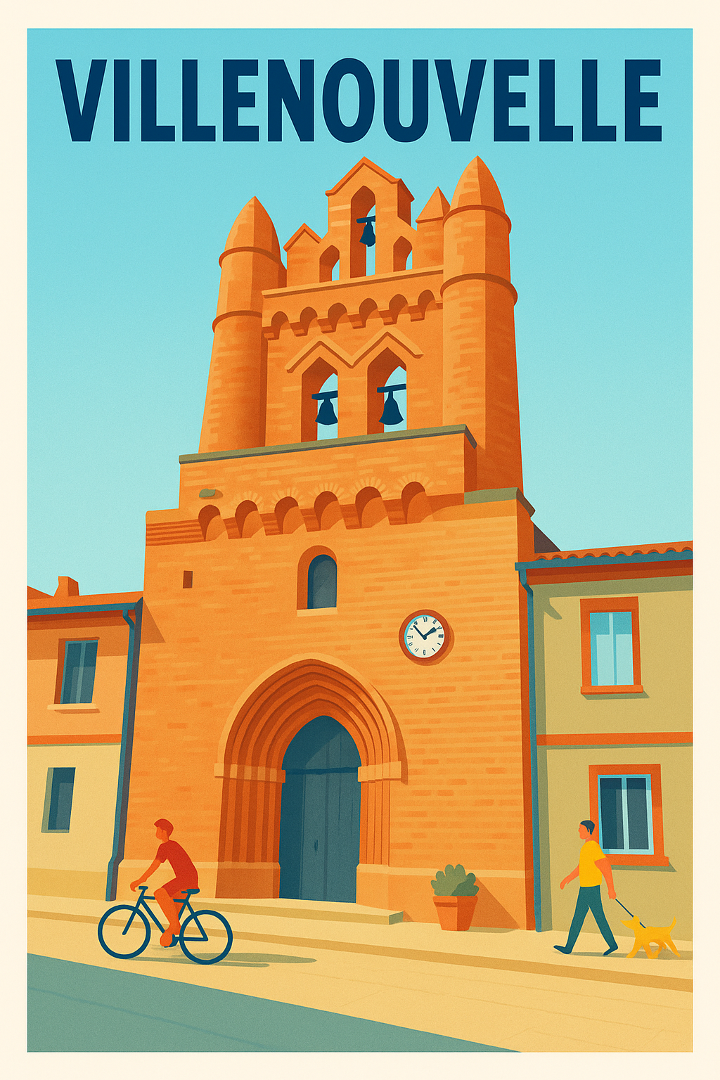 Affiche de Villenouvelle - L'élégance architecturale au cœur du village