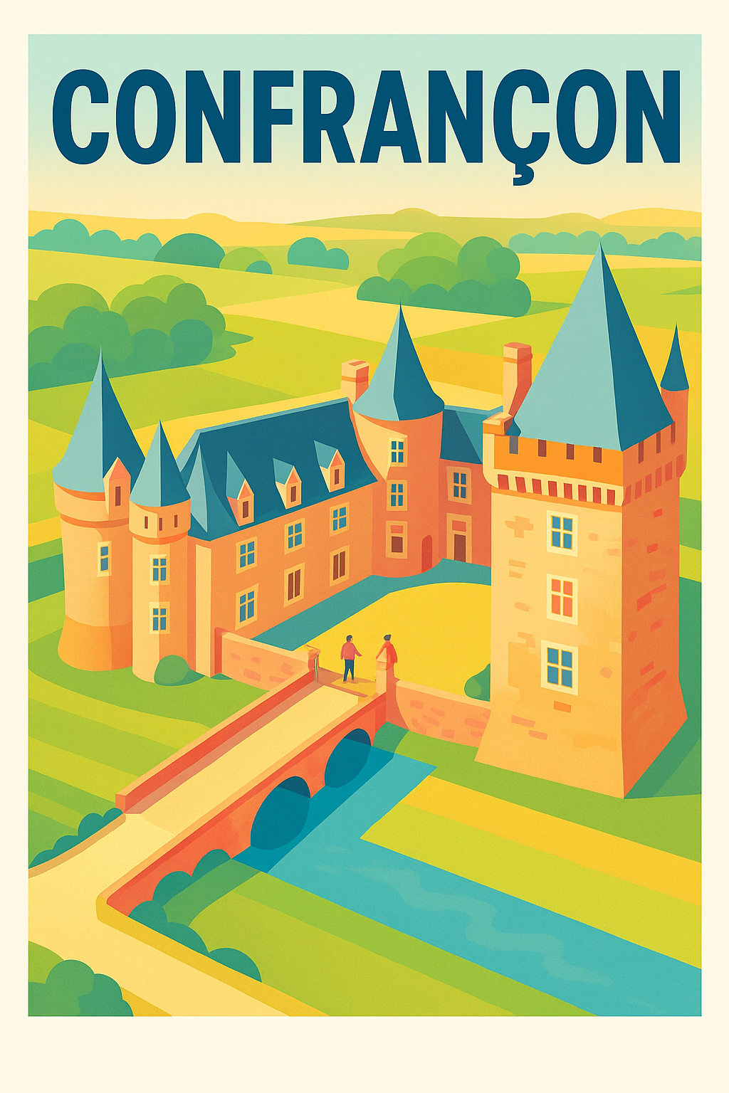 Affiche de Confrançon - Charme historique au cœur de la campagne