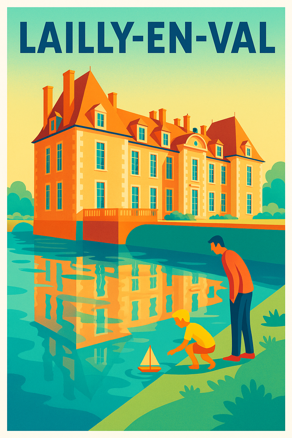 Affiche de Lailly-en-Val - Romance au bord de l'eau