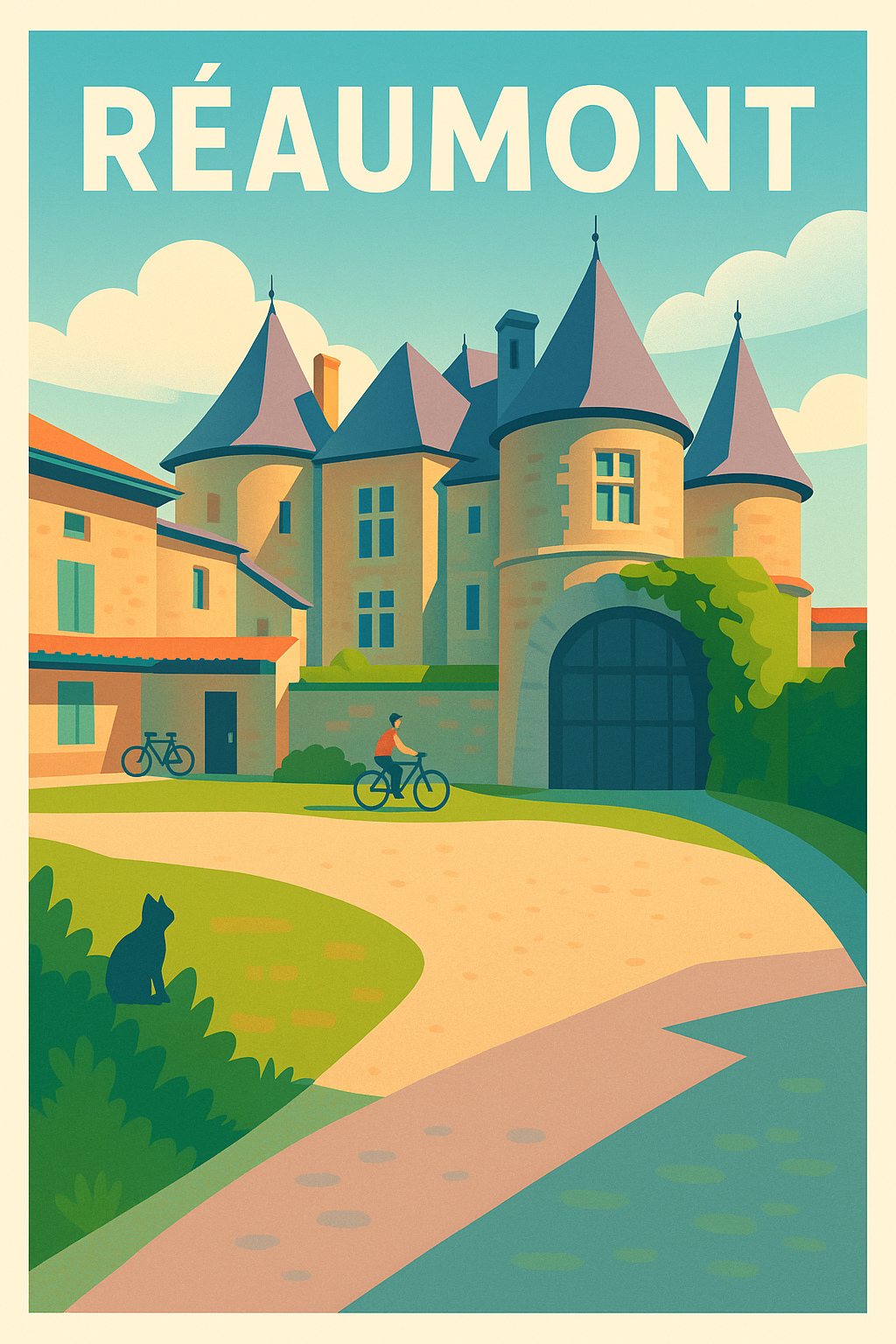 Affiche de Réaumont - Charme et Sérénité au Château