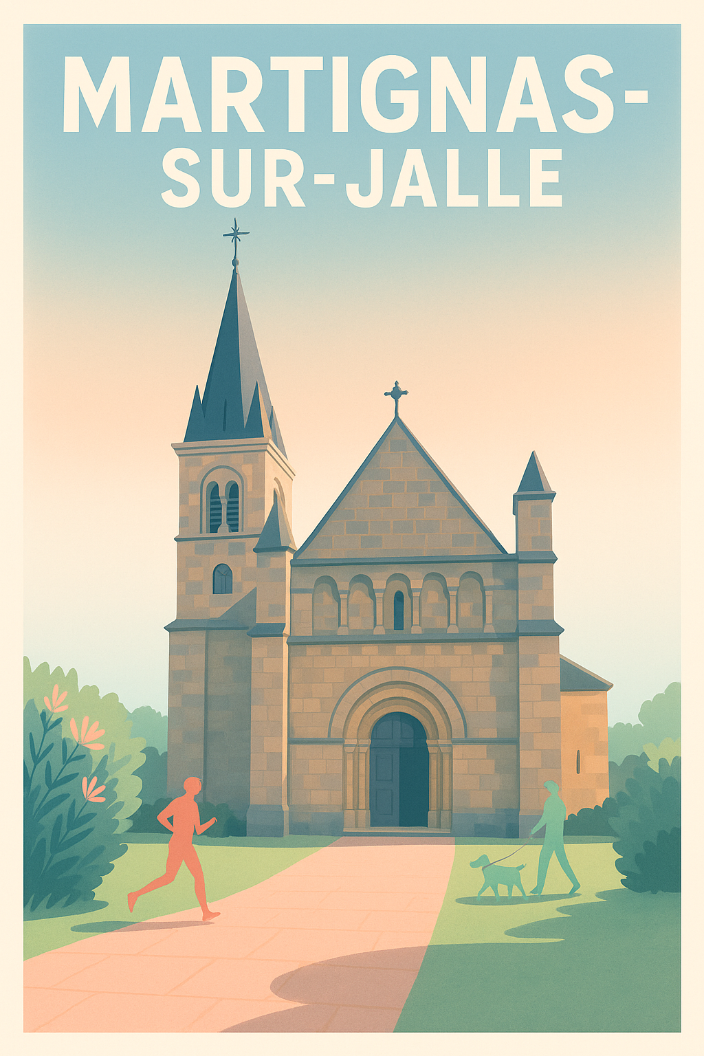 Affiche de Martignas-sur-Jalle - Charme et sérénité au cœur de l'Église