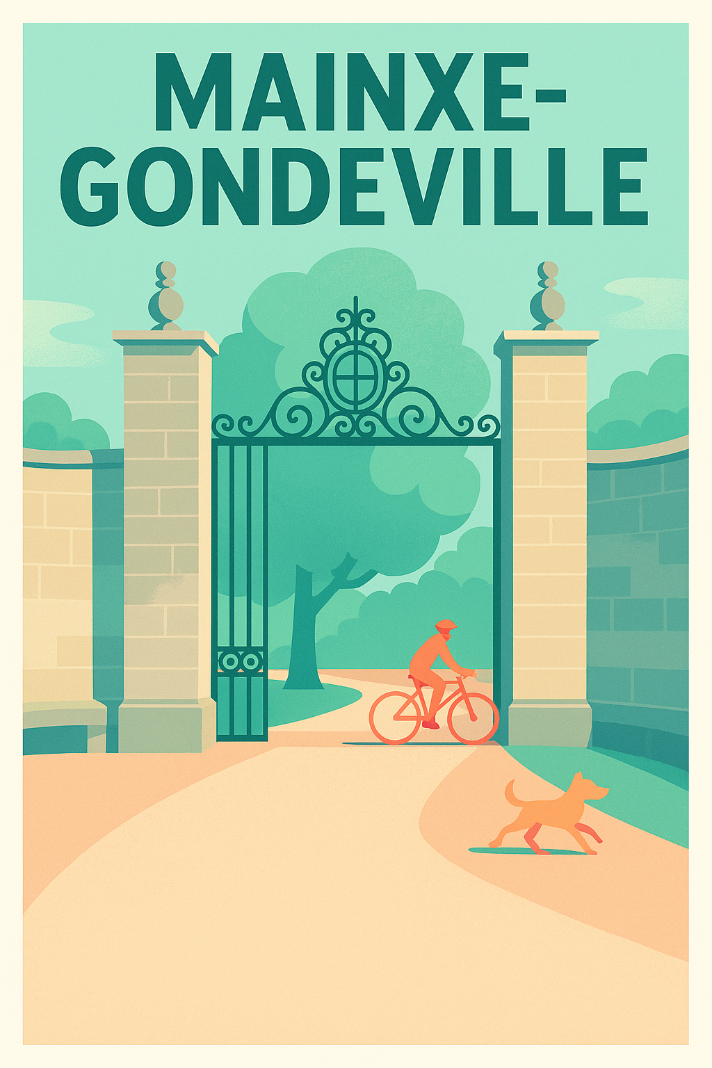 Affiche de Mainxe-Gondeville - Charme bucolique et élégance