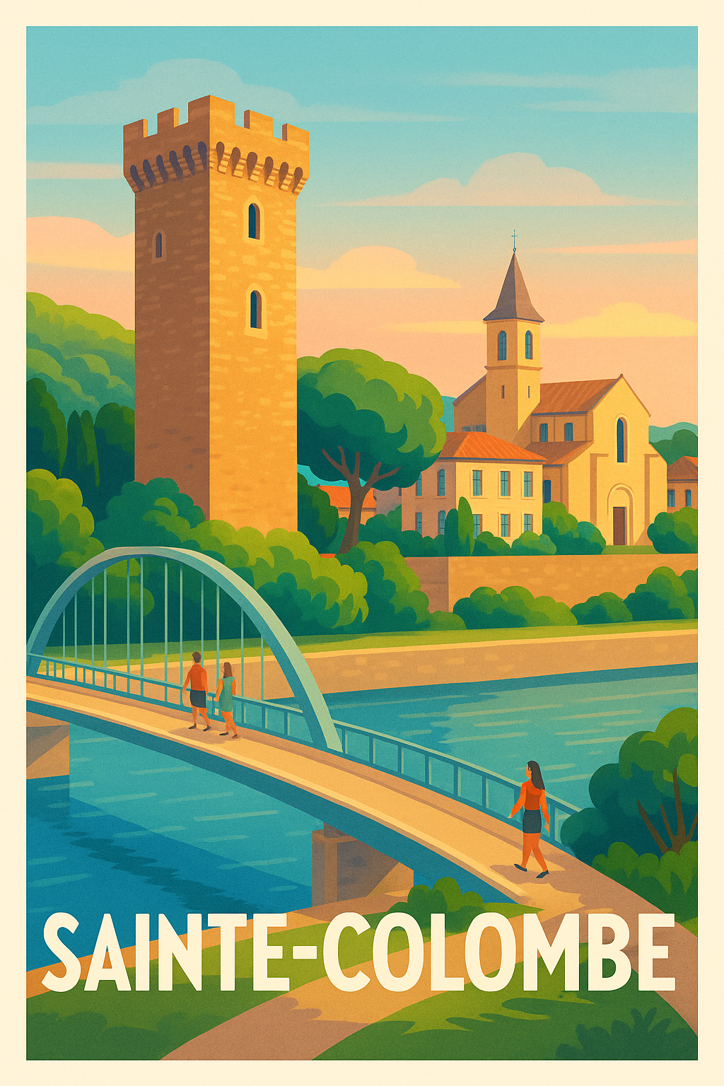 Sainte-Colombe - Douceur au bord du Rhône