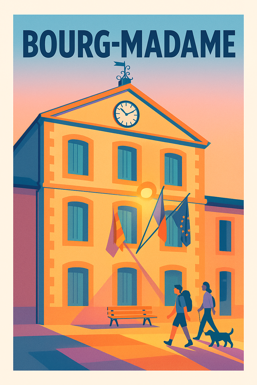 Affiche de Bourg-Madame - Charme et lumière des Pyrénées catalanes