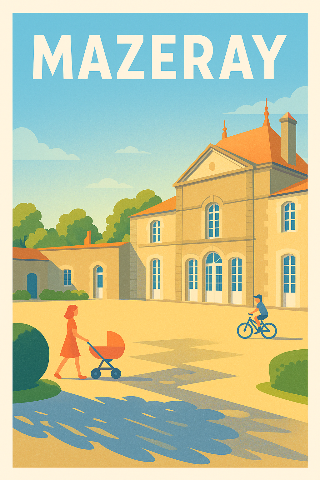 Affiche de Mazeray - Sérénité et charme à la campagne