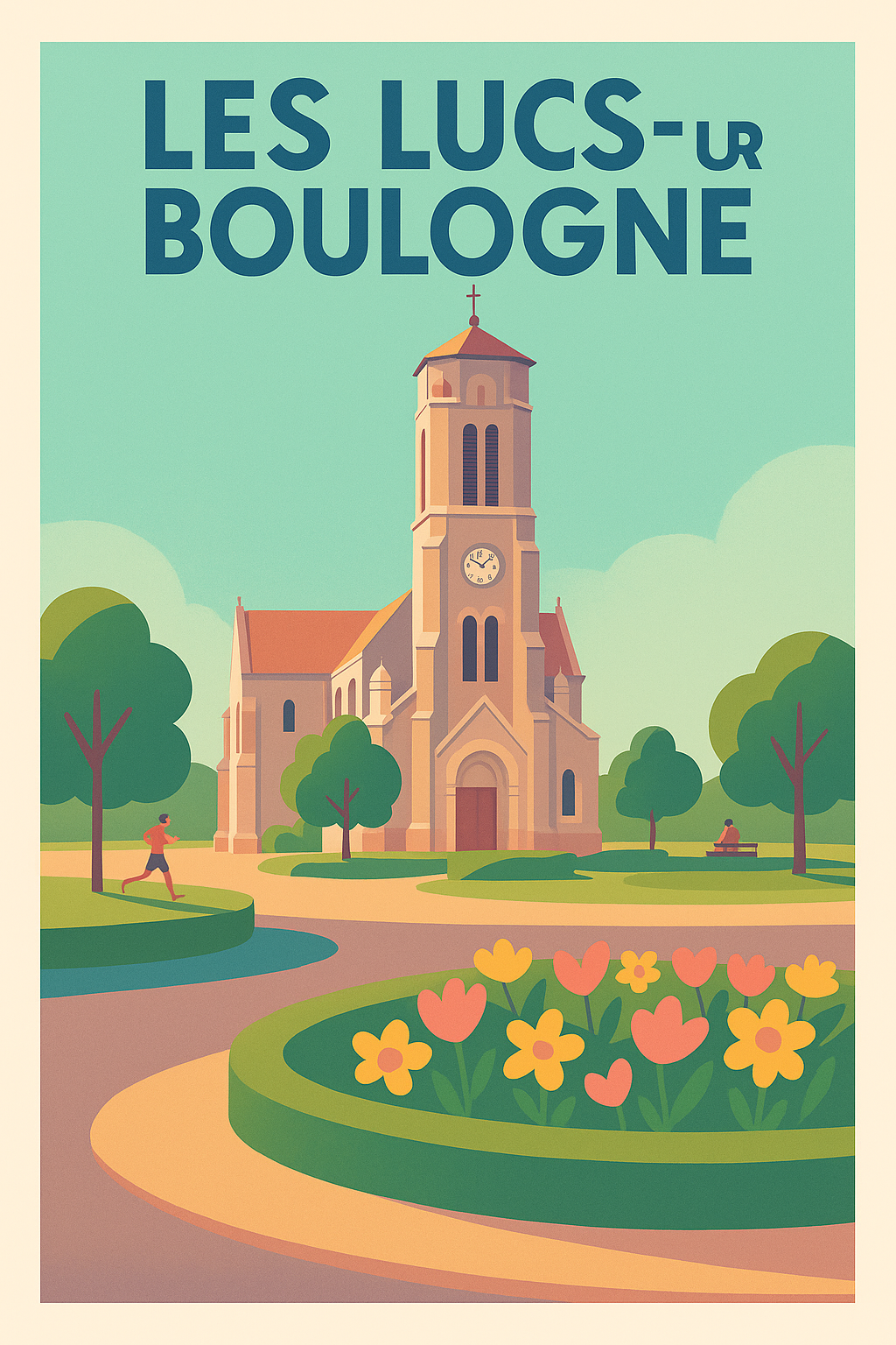 Affiche de Les Lucs-sur-Boulogne - Charme et sérénité au cœur de la Vendée