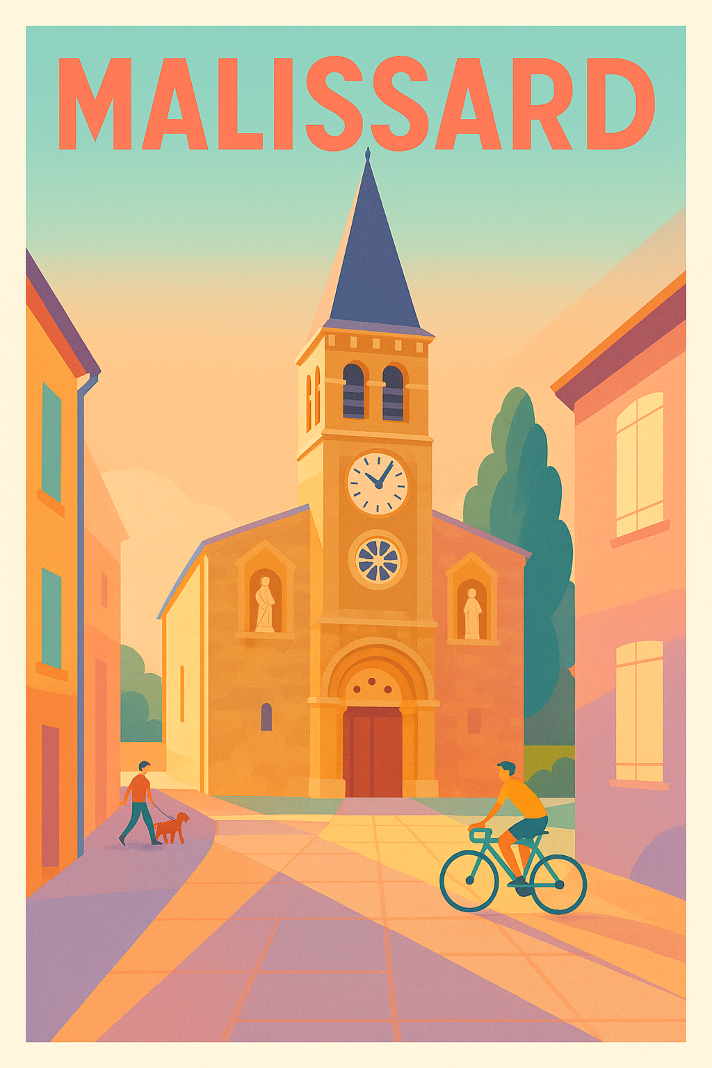 Affiche de Malissard - Charme et sérénité au cœur du village