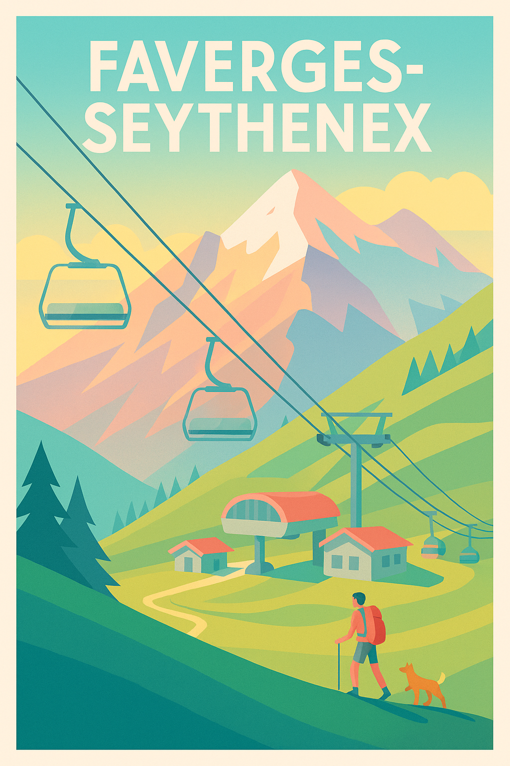 Affiche de Faverges-Seythenex - Évasion en montagne et nature