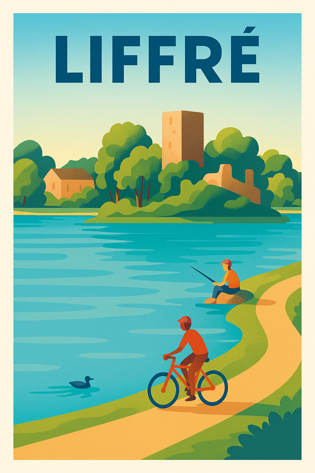 Affiche de Liffré - Évasion au fil de l'eau