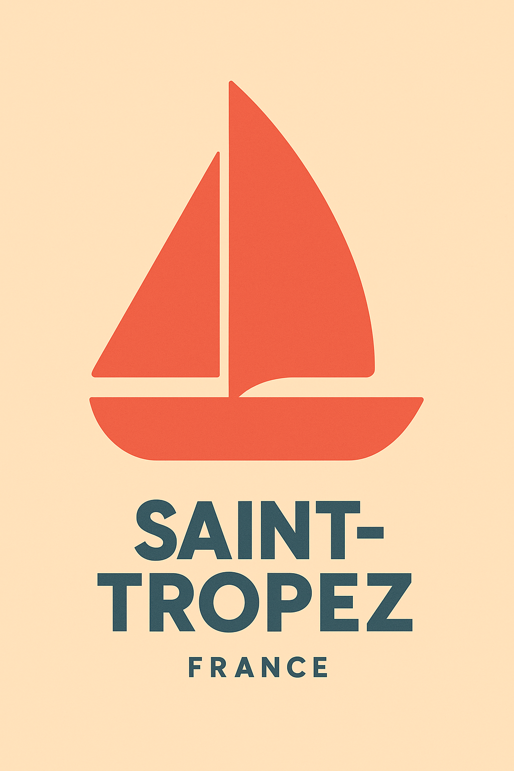 Affiche de Saint-Tropez - L'élégance Côte d'Azur en poster
