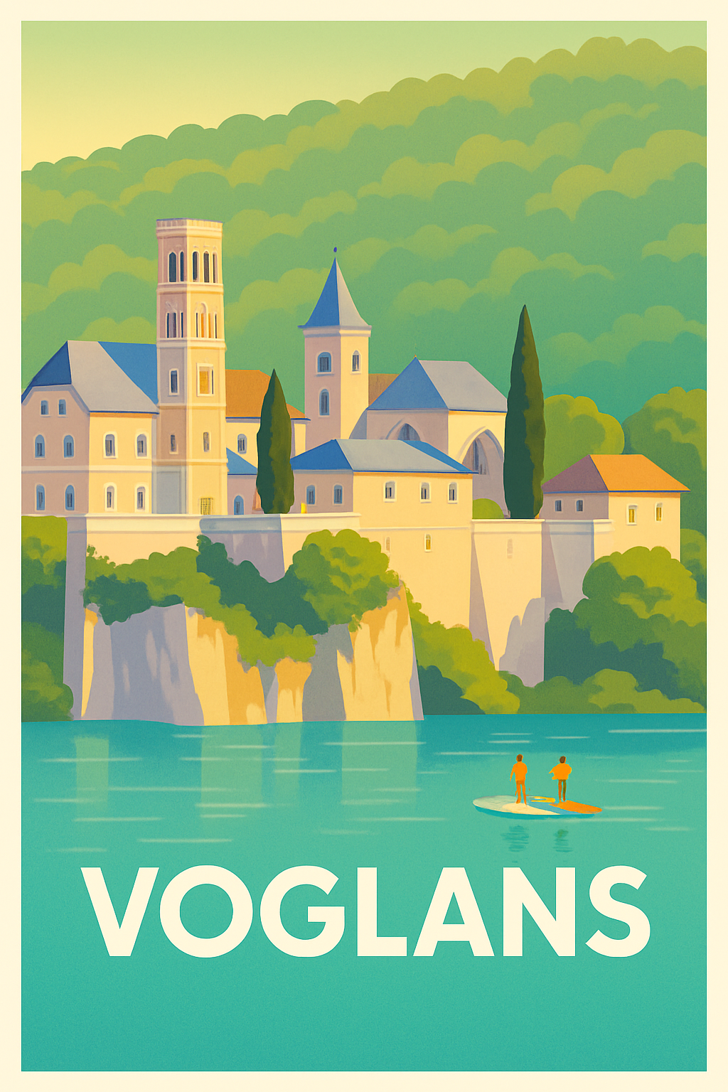Affiche de Voglans - Charme paisible au bord de l'eau