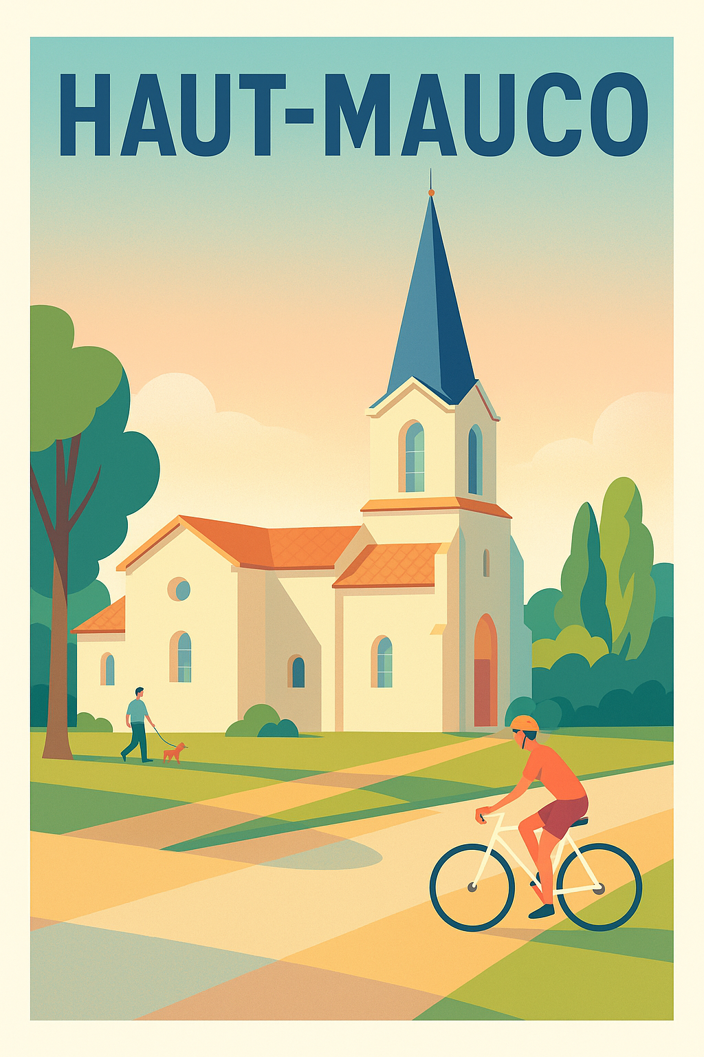 Affiche de Haut-Mauco - Sérénité et nature au cœur du village