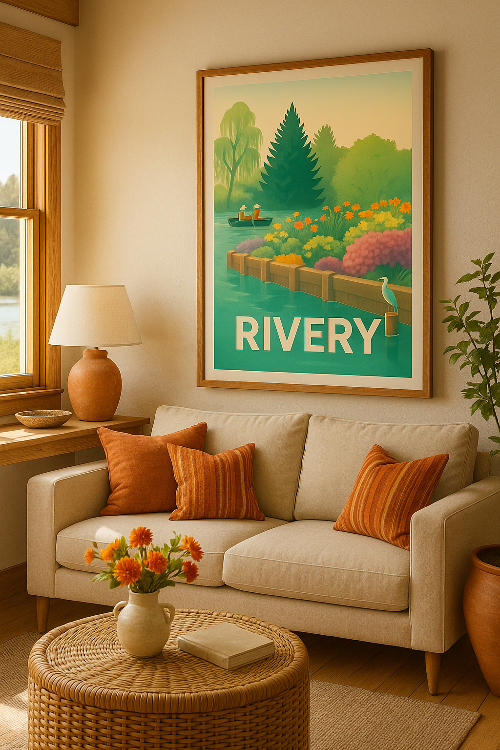Mise en situation Affiche de Rivery - Escapade bucolique au fil de l’eau